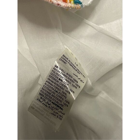 Chico’s Embroidered-Trim Maxi Dress - Picture 5 of 7